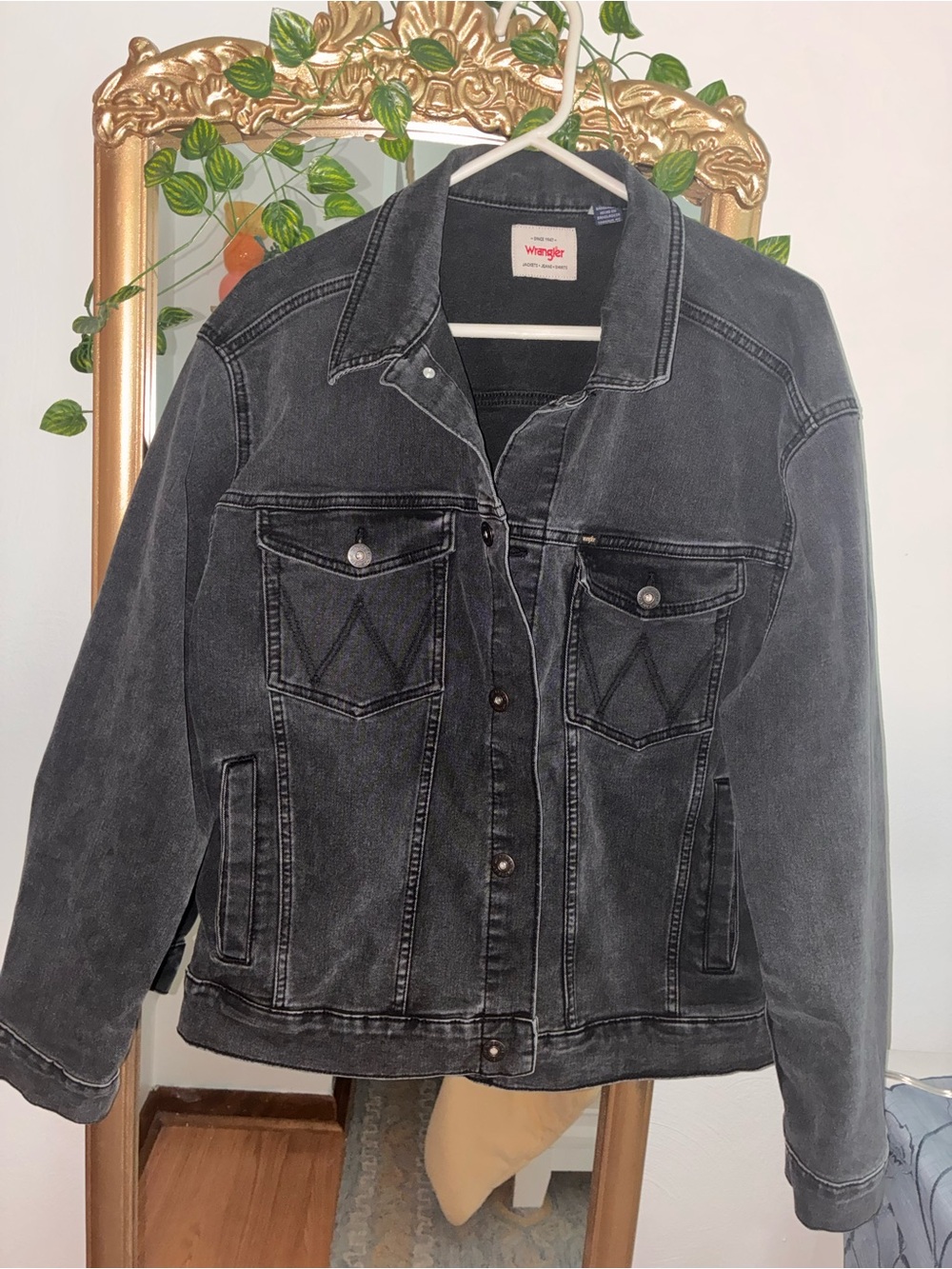 Wrangler Black Men’s XL Denim Jacket